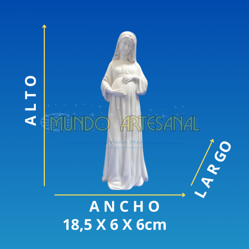 101007 - P102 <p> PRECIO $ 16.500 </p> VIRGEN DULCE ESPERA
