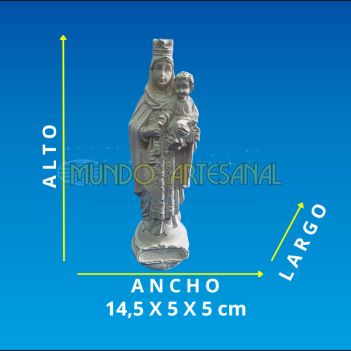 1013 - P037 <p> PRECIO $ 3.300 </p> VIRGEN DEL CARMEN