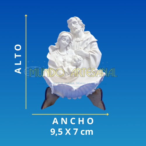 103007 - P102 <p> PRECIO $ 6.000 </p> SAGRADA FAMILIA APLIQUE