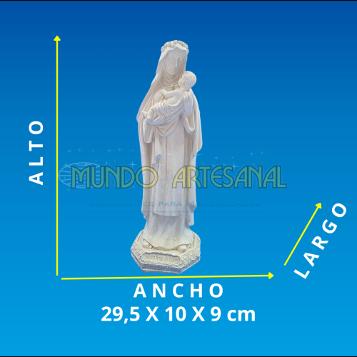 1095 - P008 <p> PRECIO $7.500 </p> VIRGEN SANTA ROSA DE LIMA