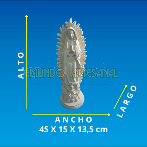 1169 - P004 <p> PRECIO $ 19.500 </p> VIRGEN GUADALUPE BASE ROSAS