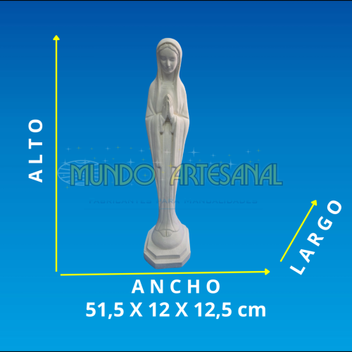 1177 - P031 <p> PRECIO $18.000 </p> VIRGEN PEREGRINA ESTILIZADA