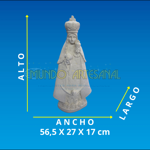1187 - P002 <p> PRECIO $ 27.000</p>  VIRGEN ARANZAZU