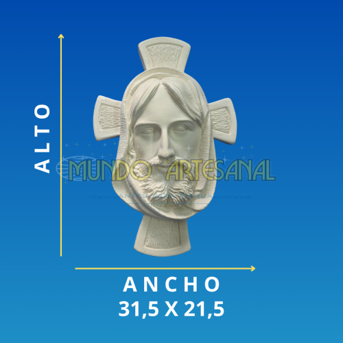 3113 - P028 <p> PRECIO $ 7.500 </p> ROSTRO DE JESUS CRUZ
